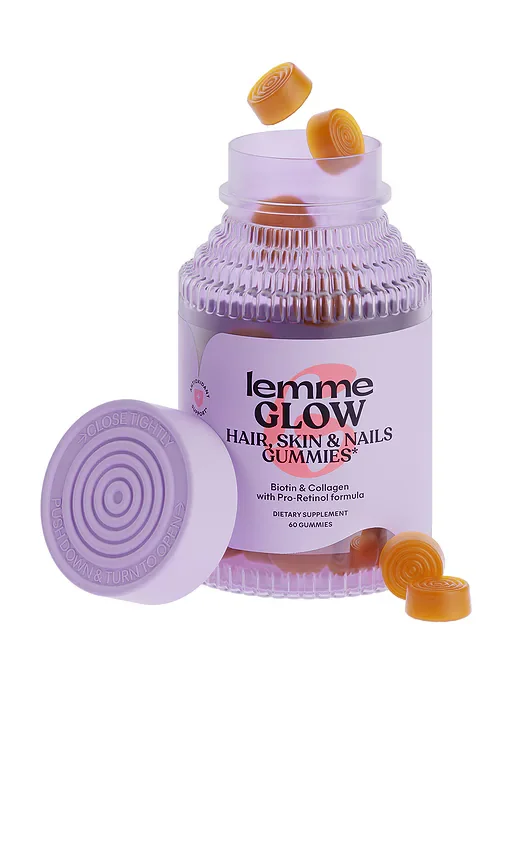 Glow, Hair, Skin & Nails Gummies Lemme