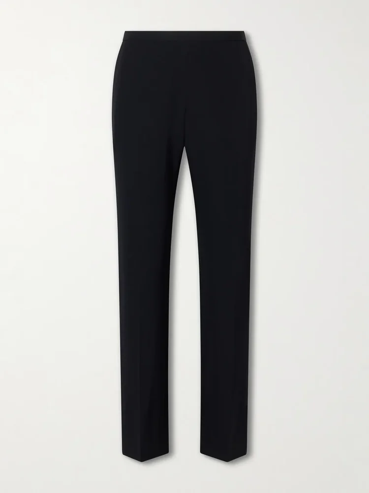 cyril wool twill straight leg pants