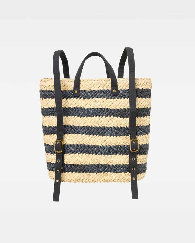 L Space Summer Days Backpack - Natural-Black