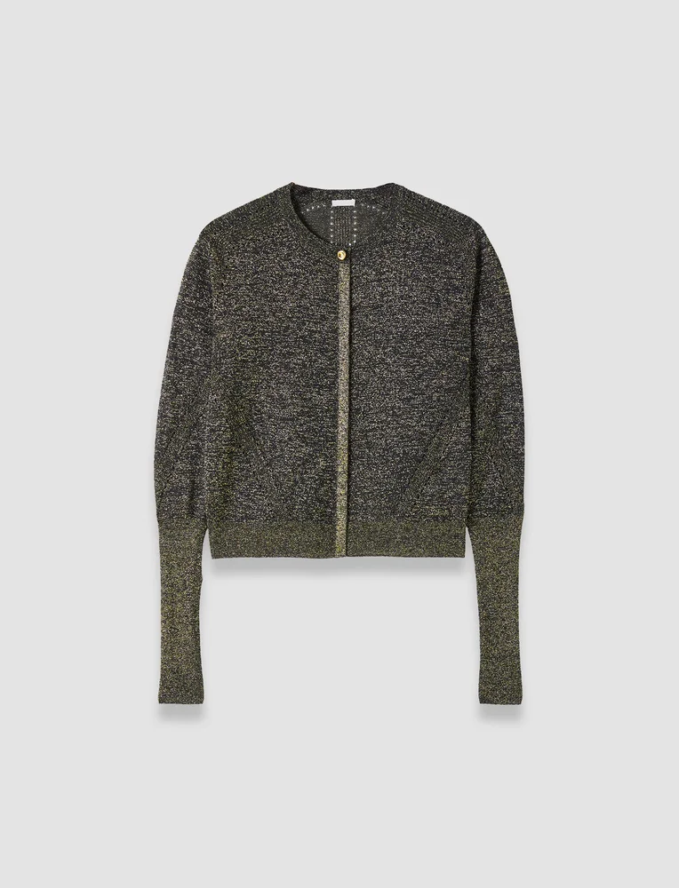 Tasse Lurex Knit Cardigan