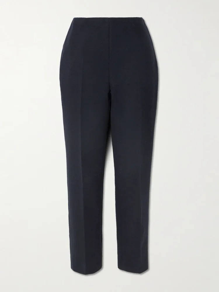Ralph pleated cashmere straight-leg pants