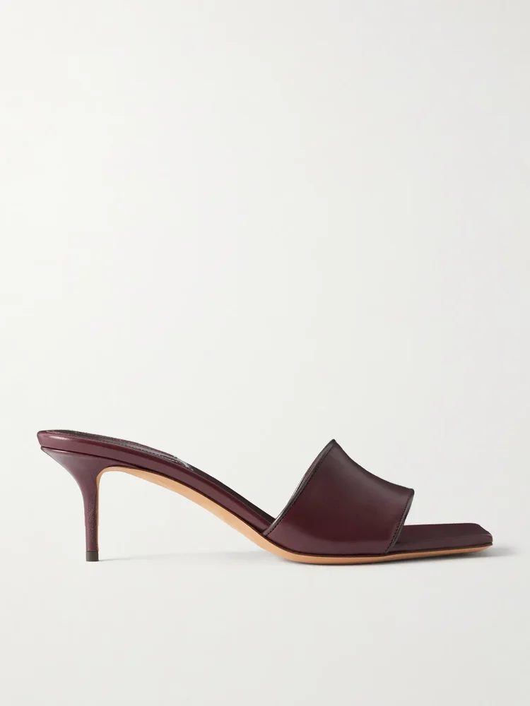 Stasera 55 leather heel sandals