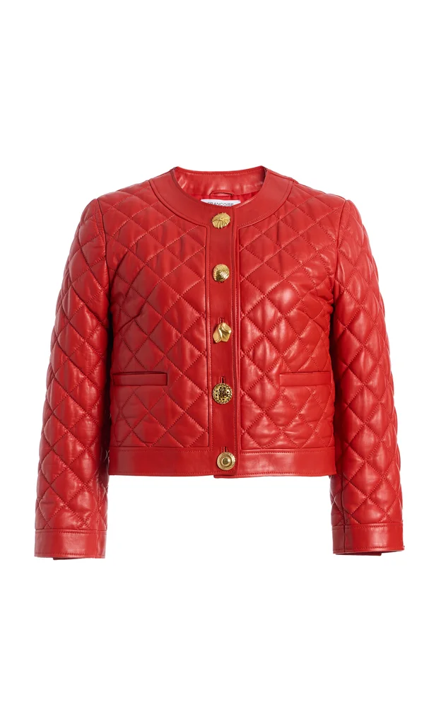 Gracie Quilted Leather Jacket