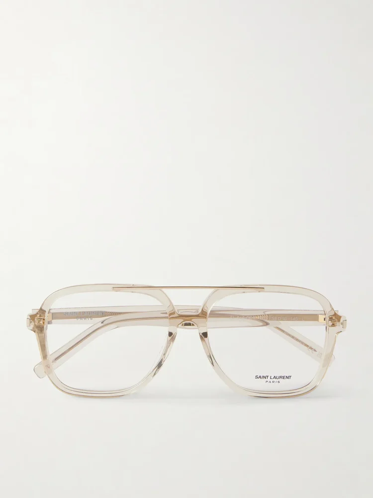 SL 545 square-frame acetate optical glasses
