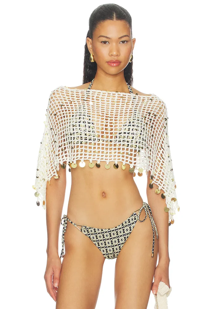 Maris Crochet Poncho