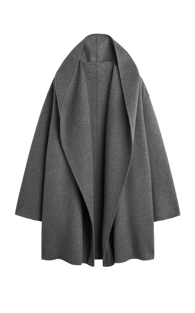 Wool Hoodie Coat