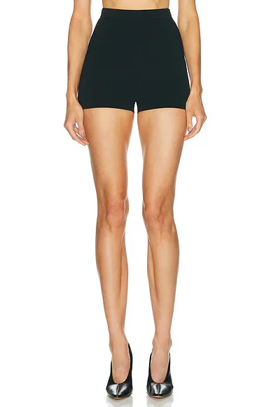 Refined Knit High Waist Short