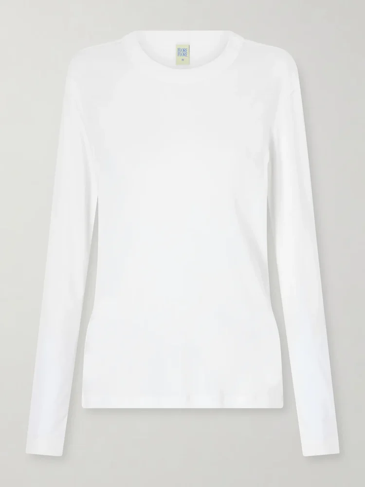 Sophie organic cotton-jersey T-shirt