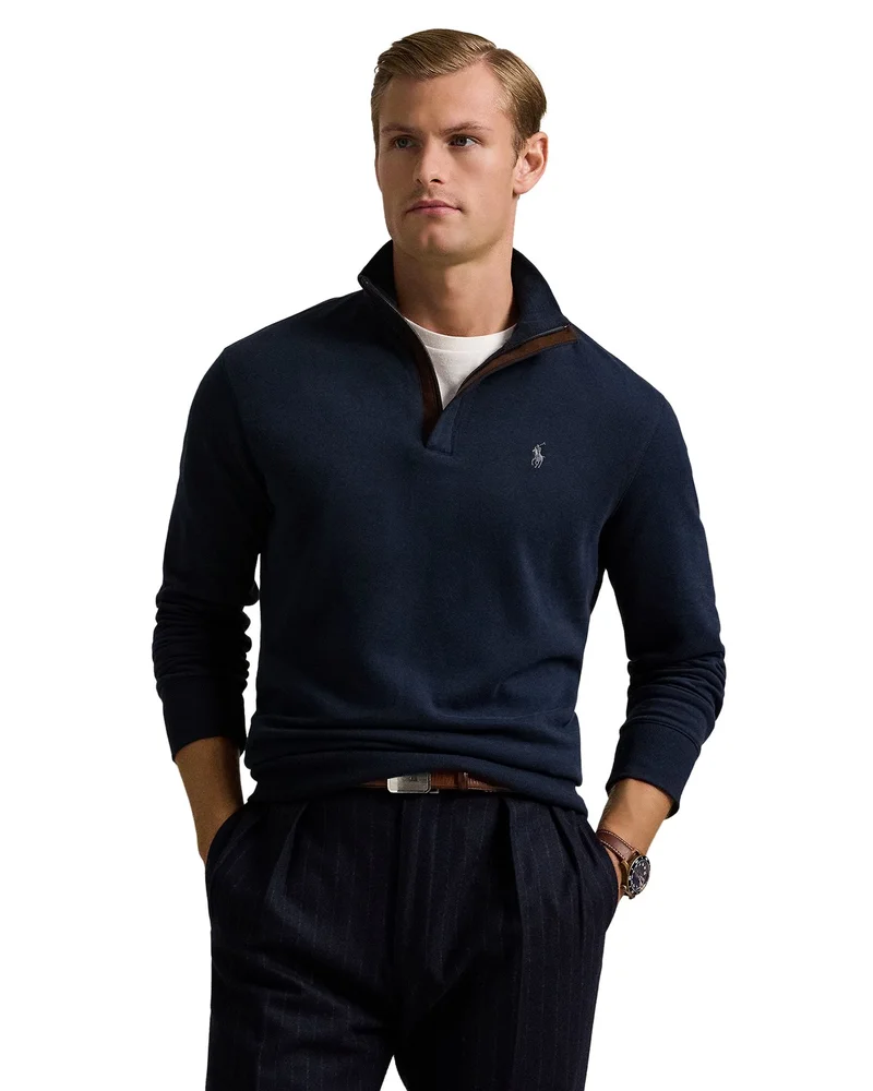 Luxury Jersey Quarter Zip Pullover