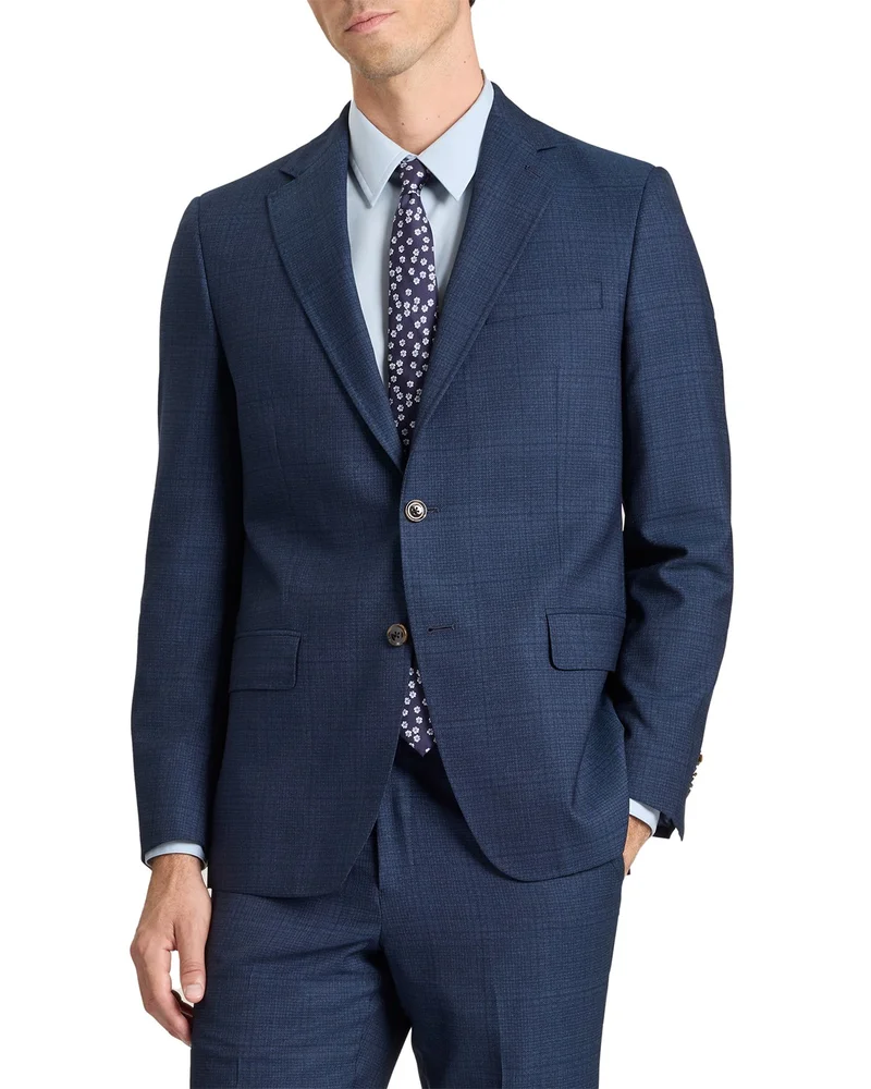 Wright Plaid Modern Fit Suit Jacket