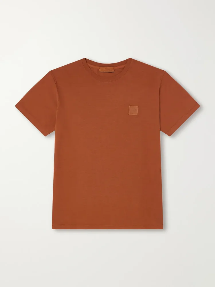 STONE ISLAND GHOST Cotton-Jersey T-Shirt