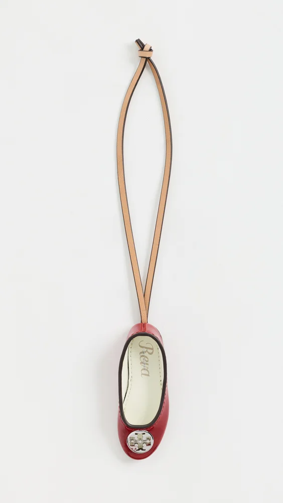 Reva Ballet Leather Bag Charm