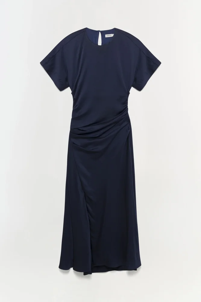 Marabella Satin Midi Dress