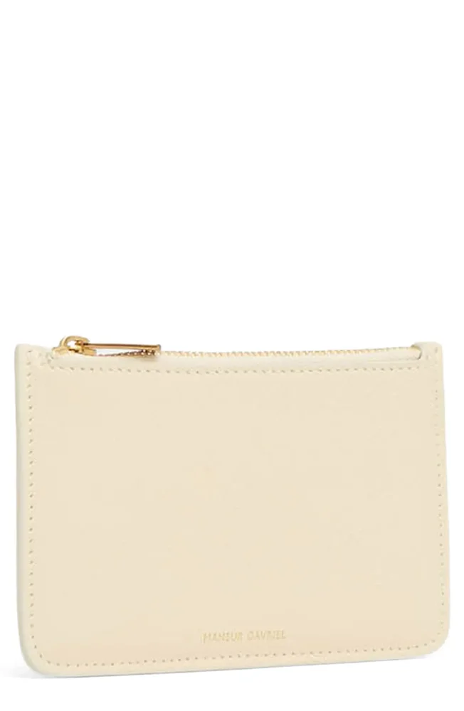 Leather Zip Card Holder