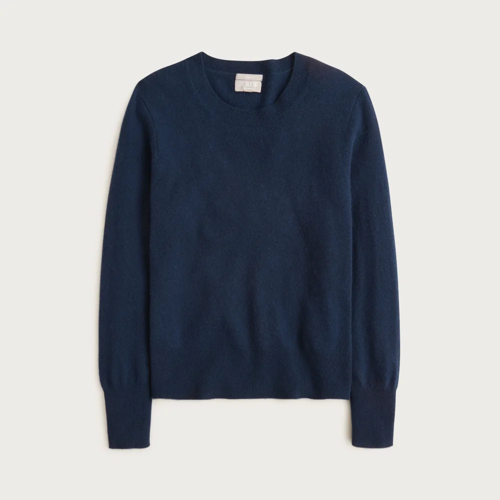 Cashmere classic-fit crewneck sweater