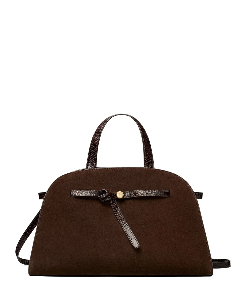 Romy Suede Bauletto Satchel