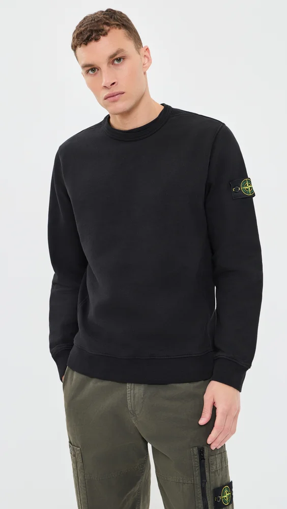 Brushed Cotton Fleece Sweatshirt