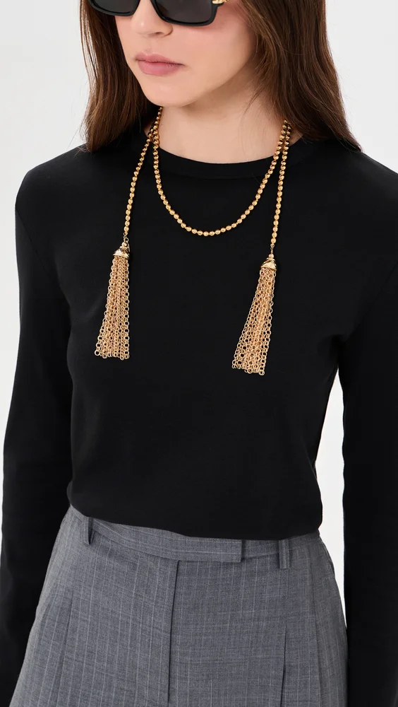 Gold Bead Necklace