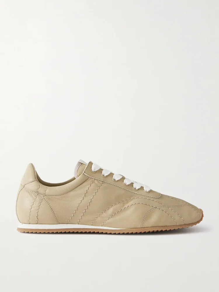 Flex leather sneakers