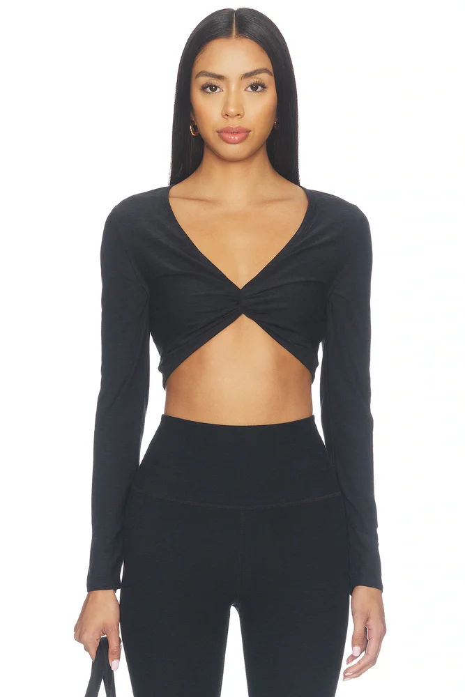 Featherweight Plie Long Sleeve Top