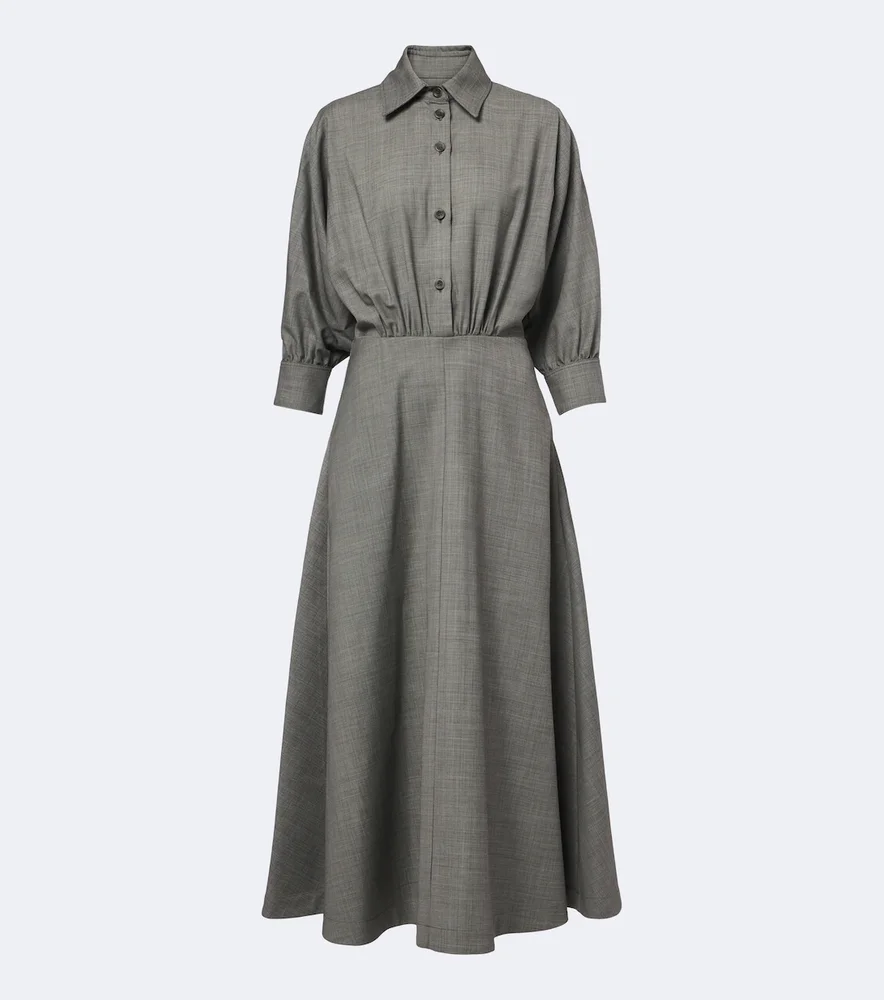 Eleanor wool midi dress