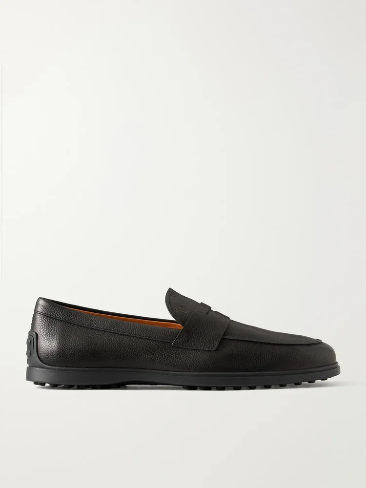 Full-Grain Leather Penny Loafers