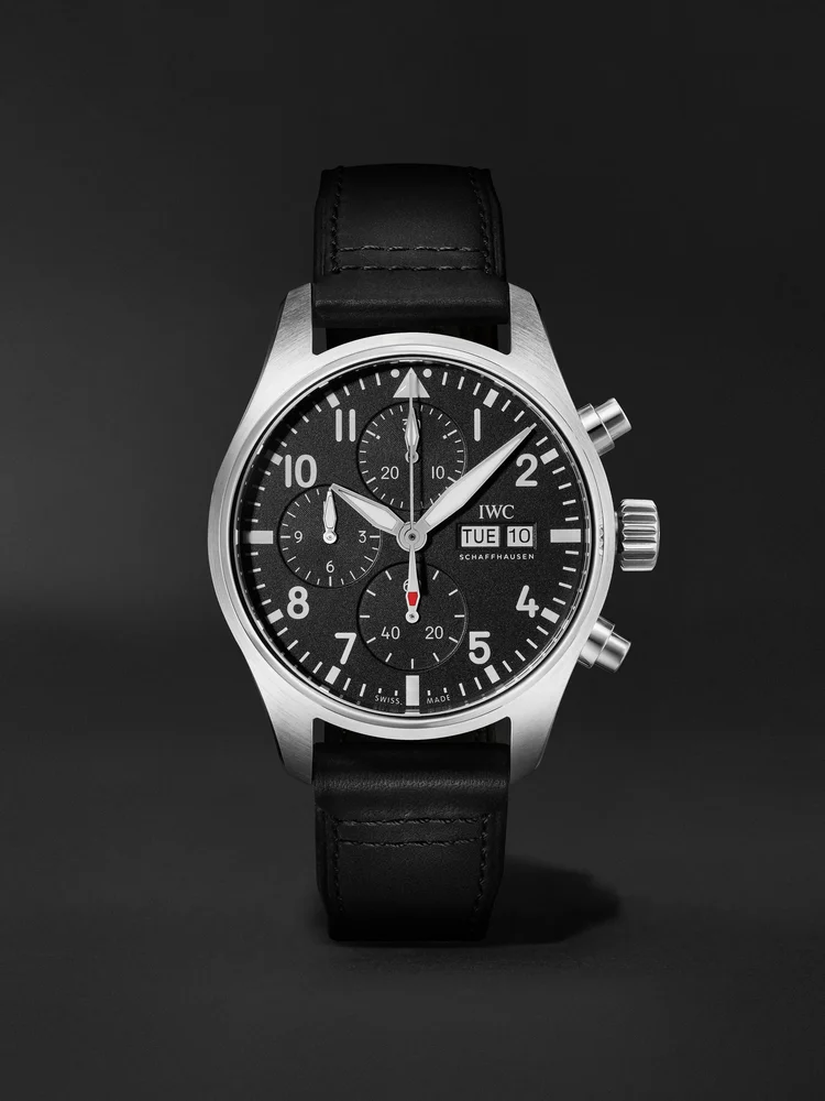 Pilot's Automatic Chronograph Stainless Steel Watch