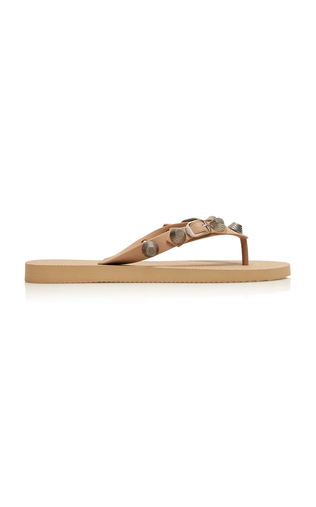 City Rubber Thong Sandals