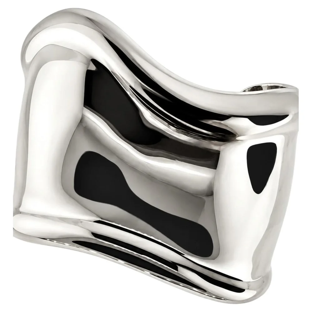 Pre-Owned Elsa Peretti Bone Cuff Bracelet in Sterling Silver, Small