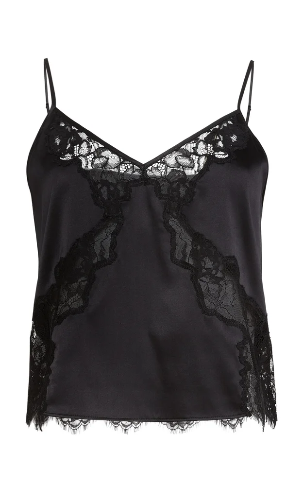 Juliette Silk-Lace Cami