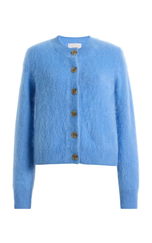 Azalea Brushed Cashmere Cardigan