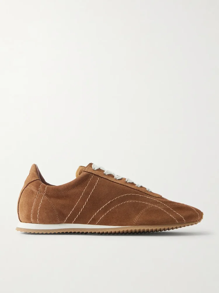 Flex suede sneakers