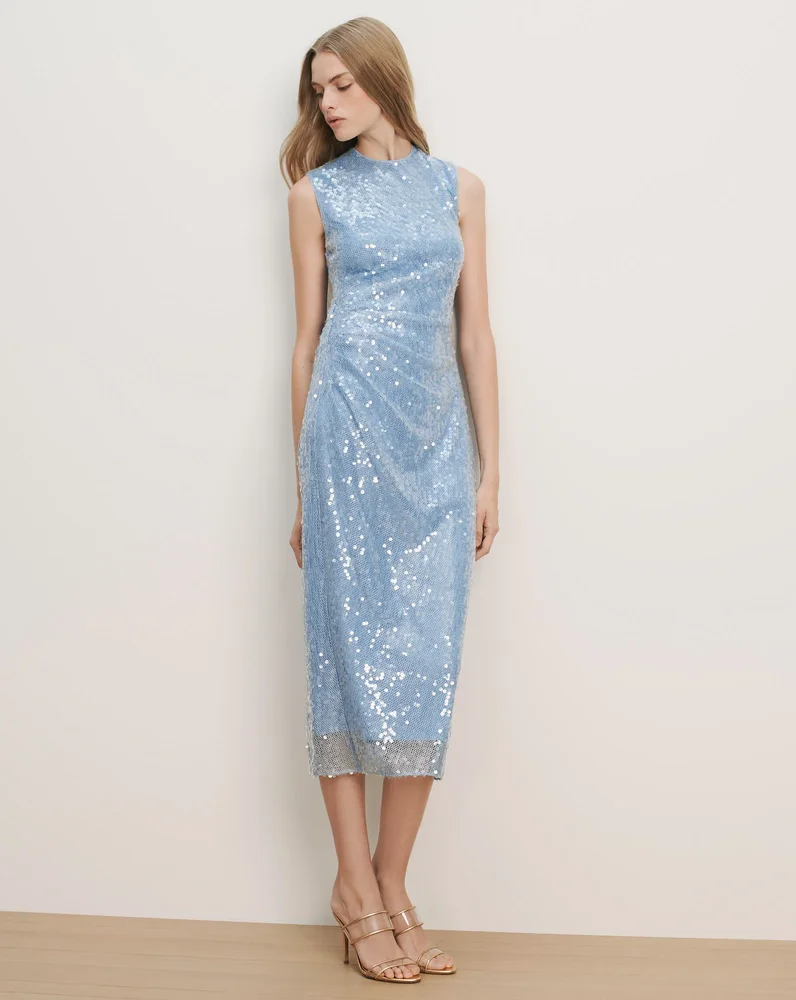 Kimberly Sequin Midi Dress
