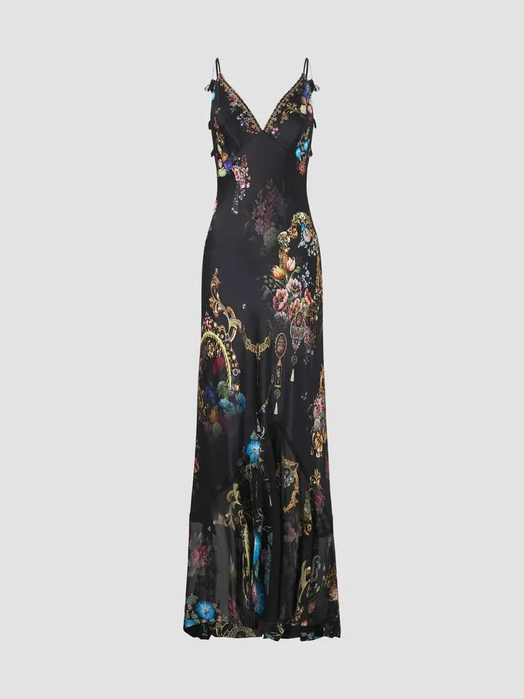 Silk Maxi Slipdress