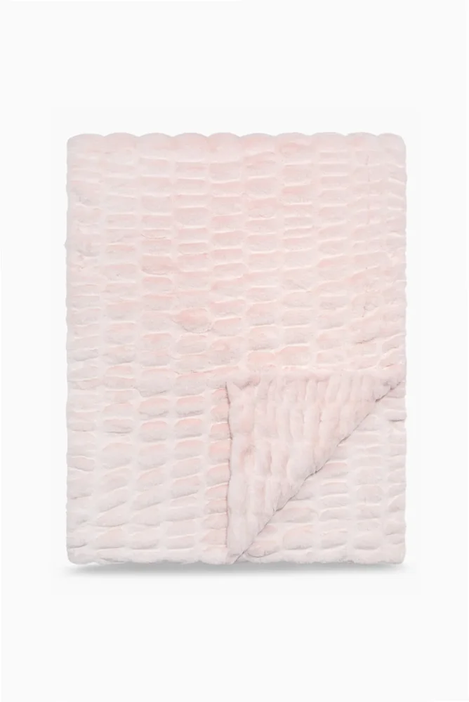 Lola Blankets x LoveShackFancy Petal Pink Original Blanket