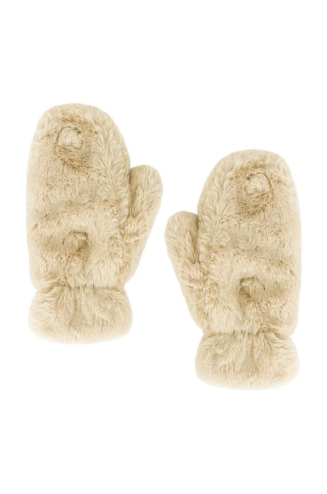 Coco Faux Fur Gloves