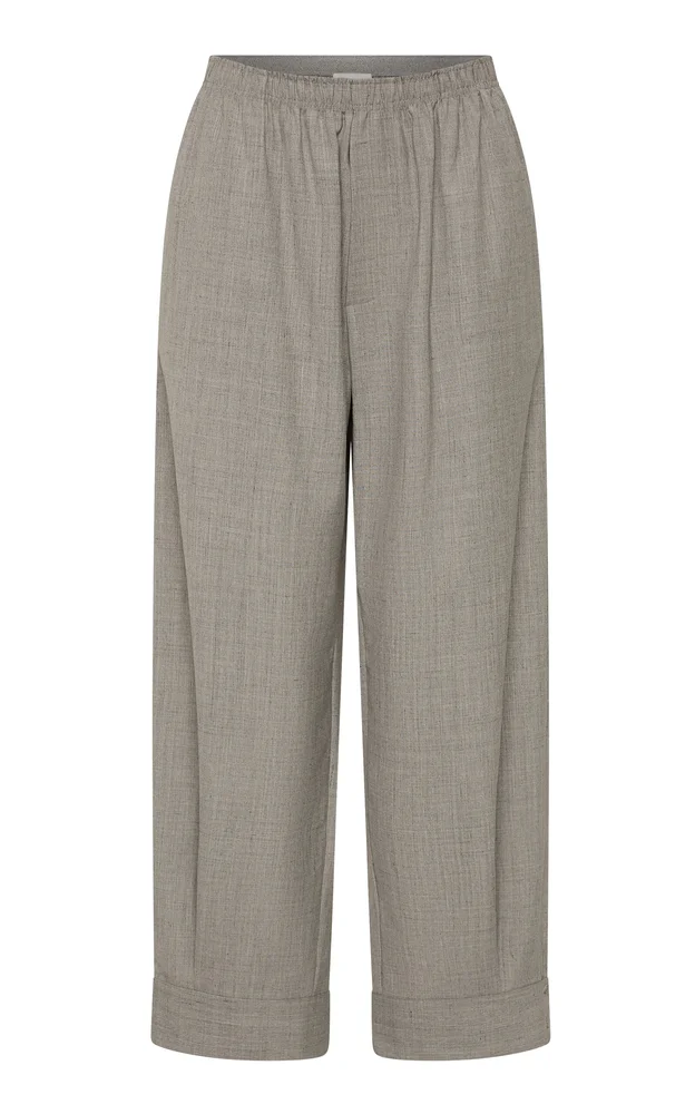 Wool-Blend Everyday Cuffed Pants