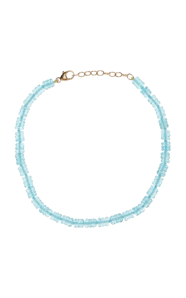 14K Yellow Gold Apatite Bracelet