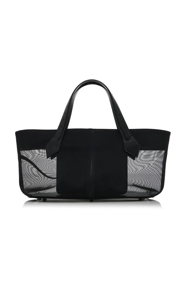 Chelsea East/West Mesh Tote Bag