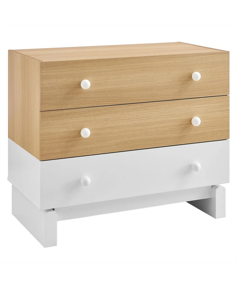 Nolia 3-Drawer Color Block Dresser
