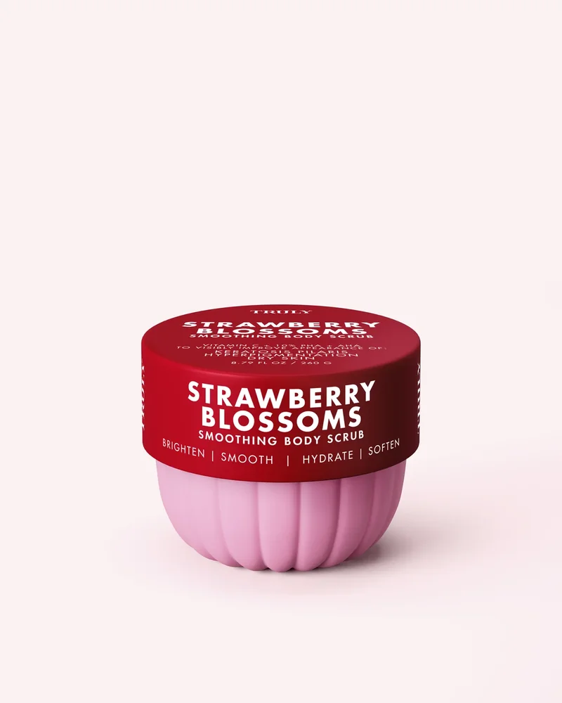 Strawberry Blossoms Smoothing Body Scrub