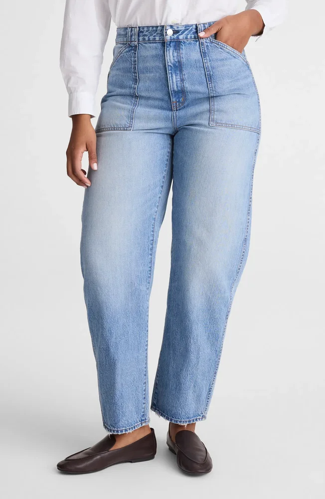 The Curvy Balloon Utility Jean