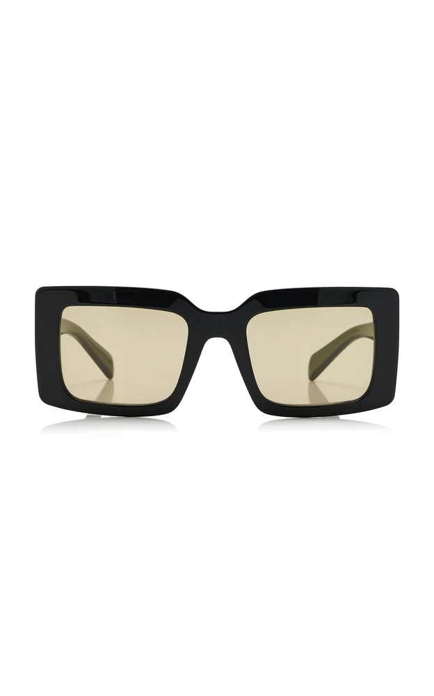 Square-Frame Acetate Sunglasses