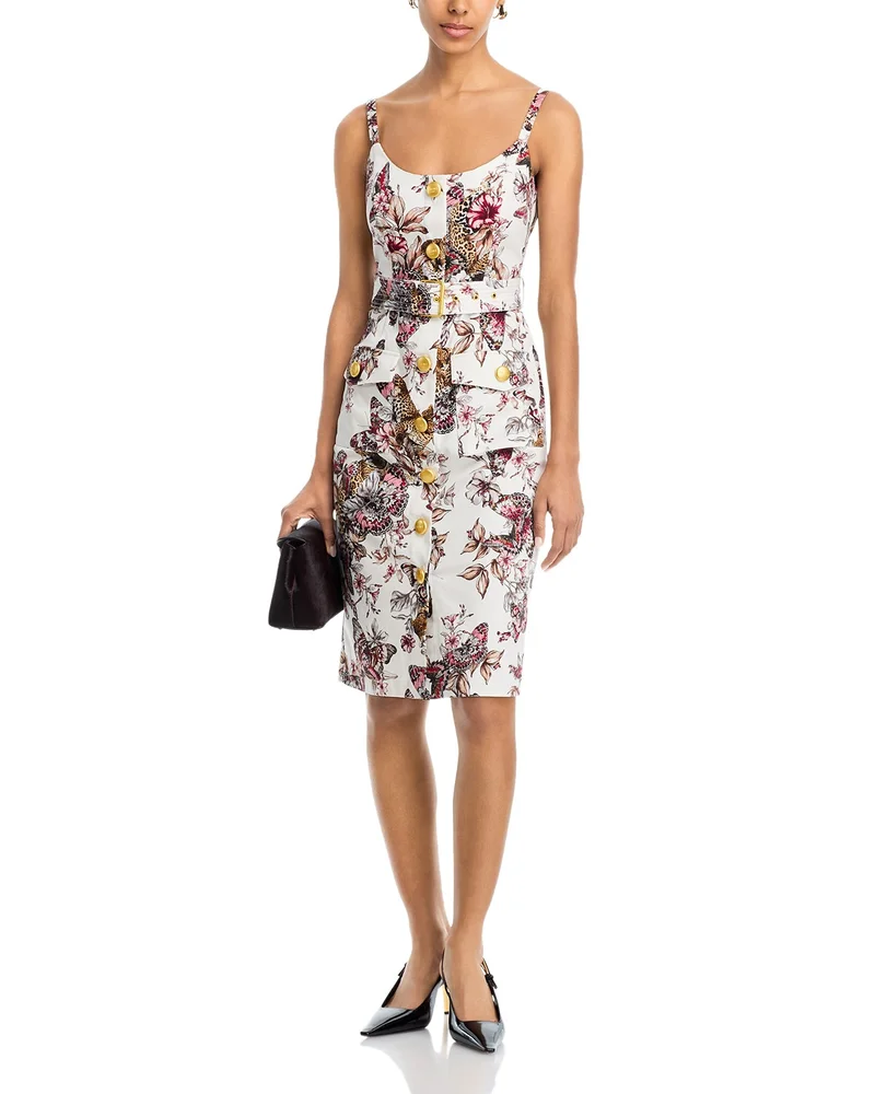Ida Button Front Dress