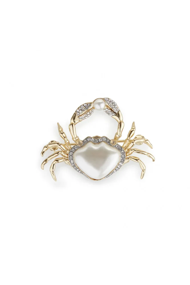Crab Brooch