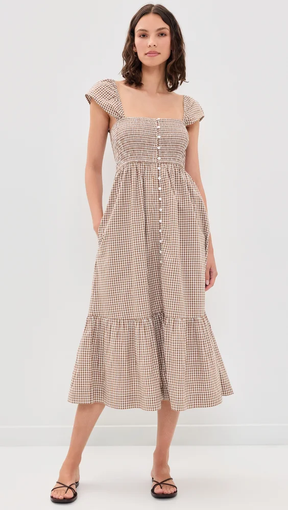 Celine Gingham Dress