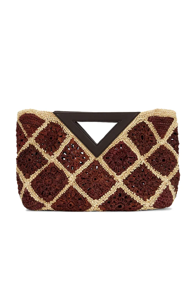 Crochet Raffia Vesper Bag