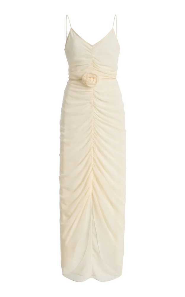 Ruched Slip Dress