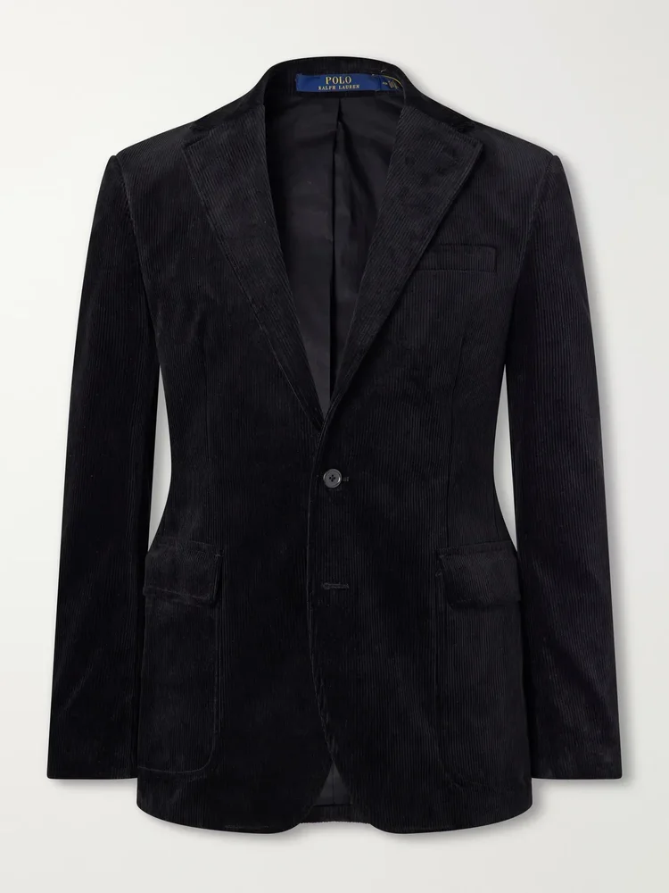 Cotton-Blend Corduroy Suit Jacket
