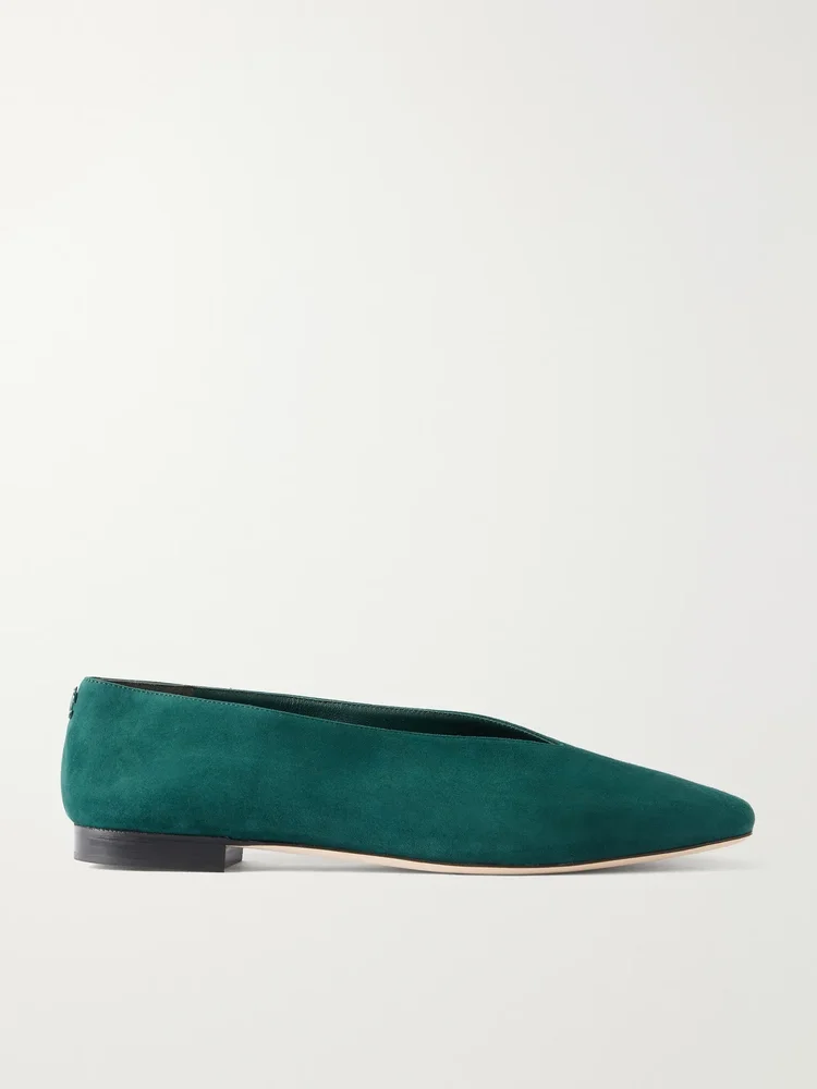 Margot suede ballet flats